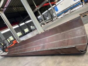 steel plate welding processing